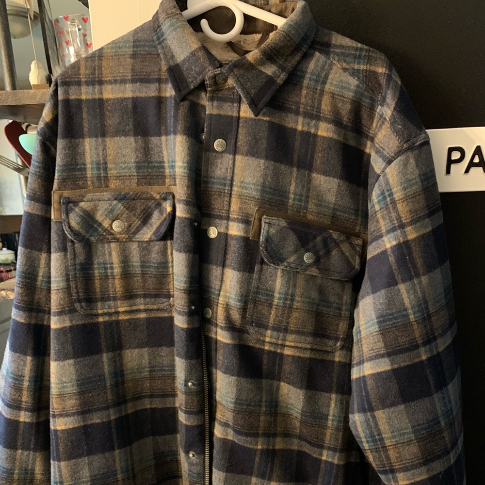 Dakota Grizzly Wool Blend Shirt Jacket XL